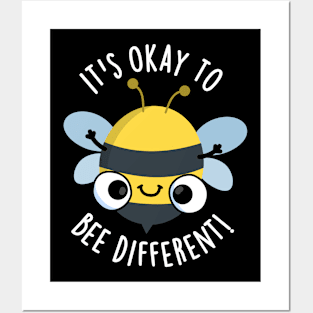 It's Okay To Bee Different Funny Bug Pun Posters and Art